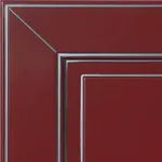 Rosso Ossido Filo Argento